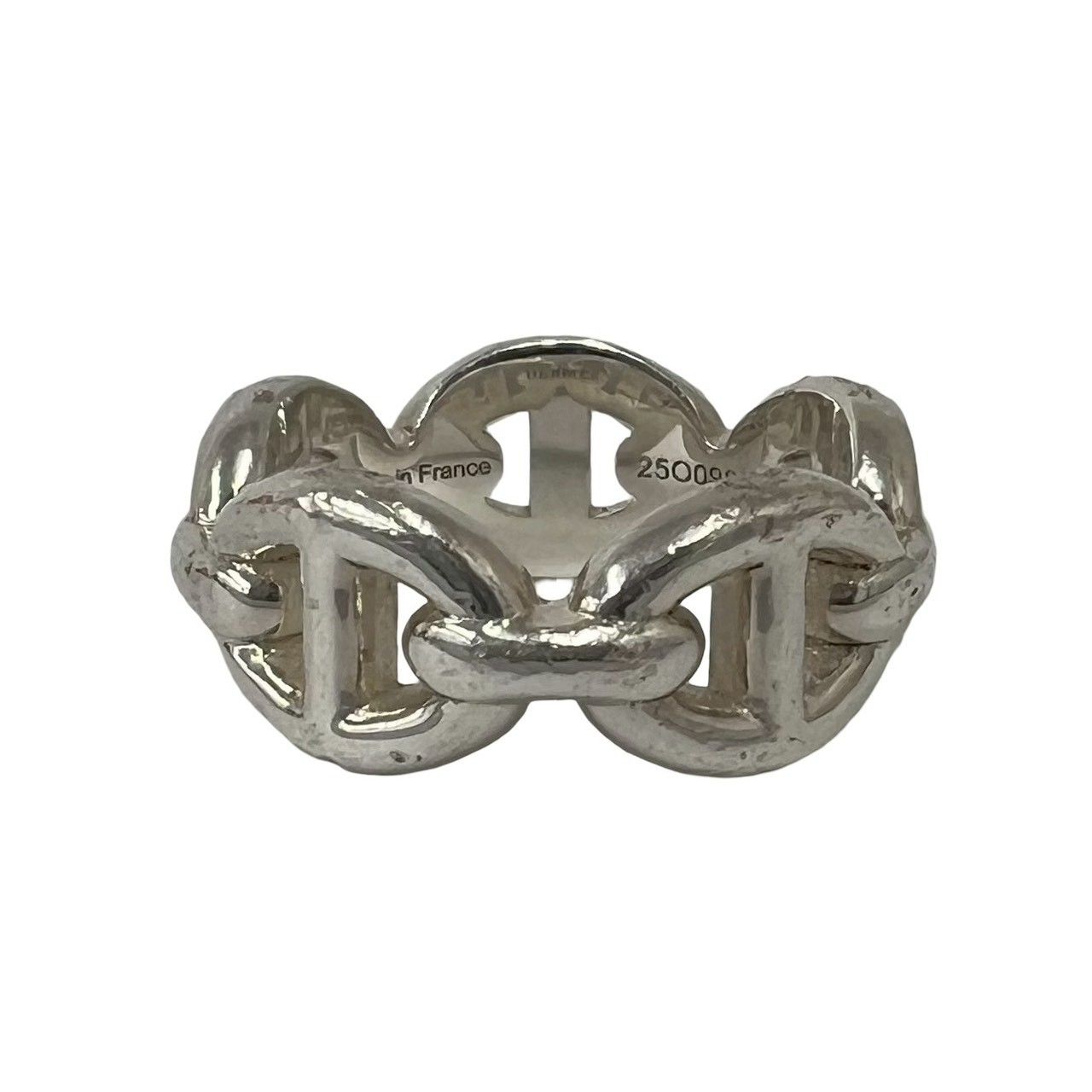 Hermes Chaine D'ancre PM Ring 925 Sterling Silver — view 6