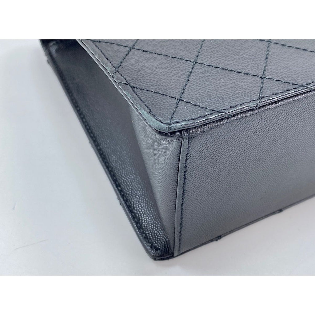 Chanel Handbag Caviar Leather Quilted — view 7