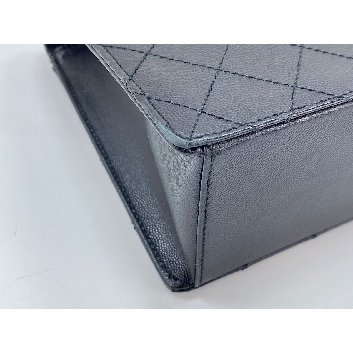 Chanel Handbag Caviar Leather Quilted — view 7