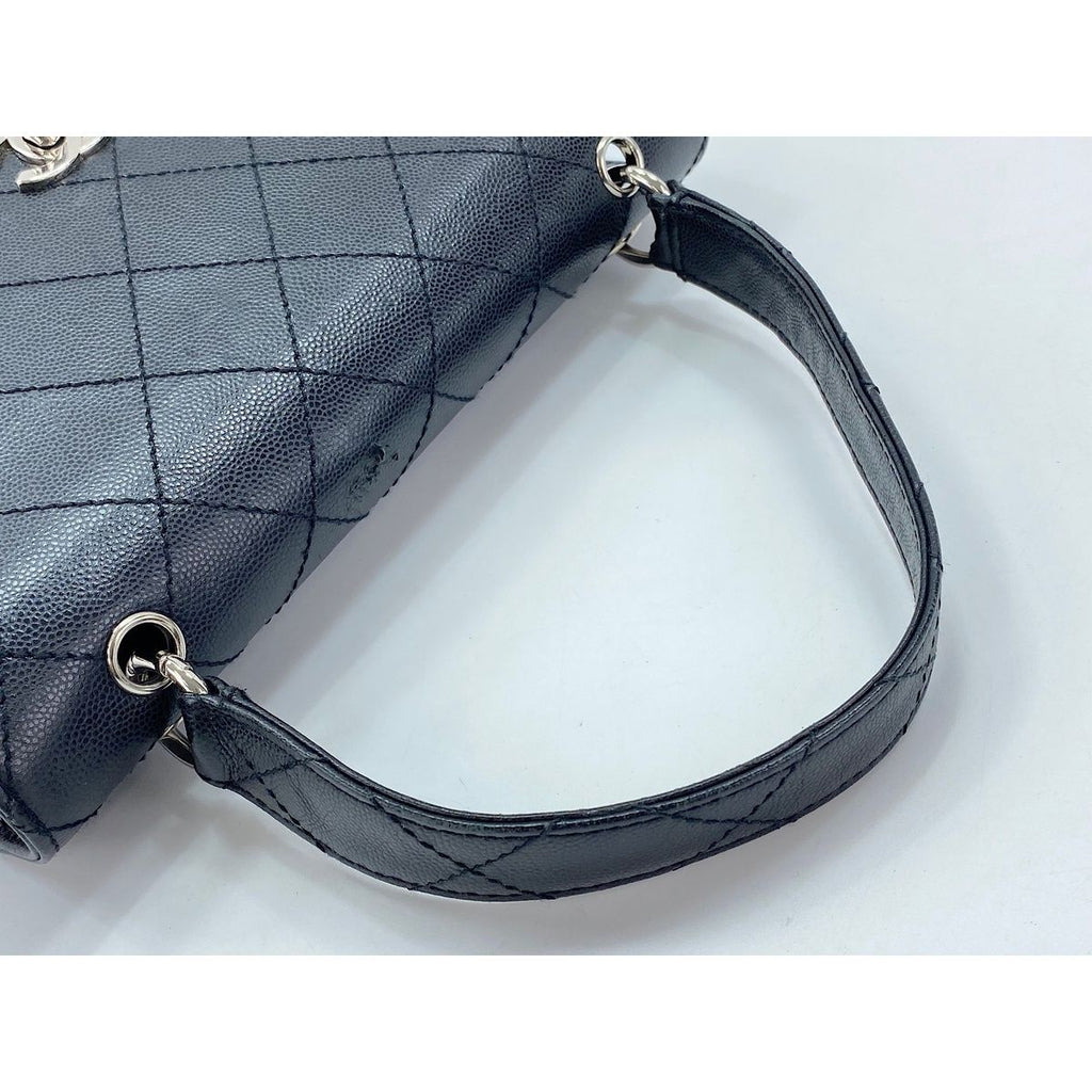 Chanel Handbag Caviar Leather Quilted — view 8