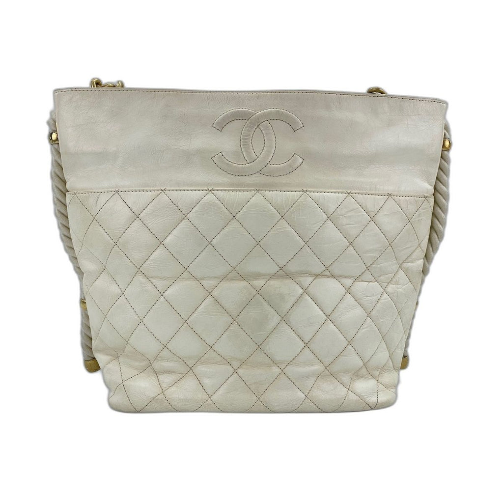 Chanel Shoulder Bag Calfskin Quilted