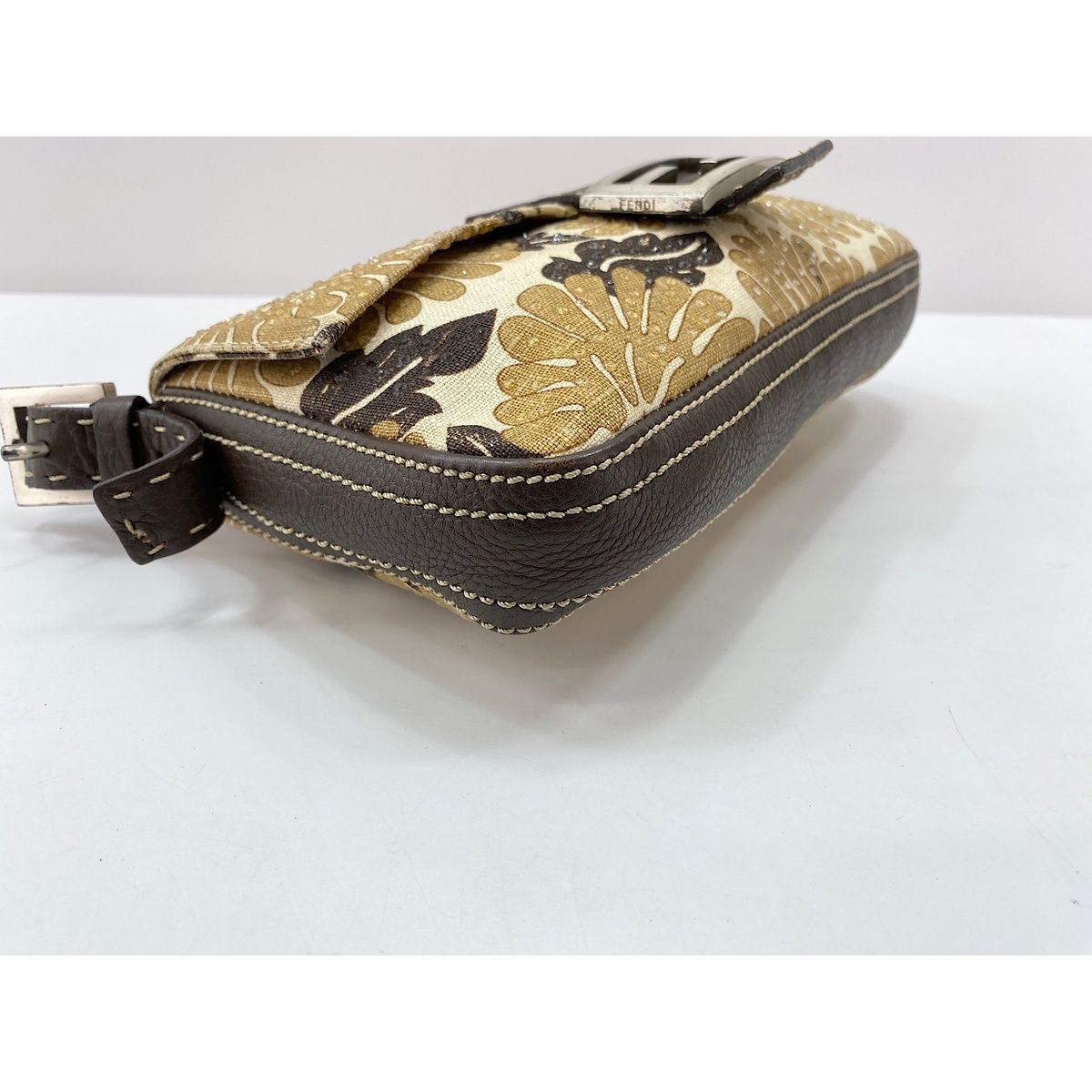 Fendi Shoulder Bag Canvas Mamma Bucket — view 5