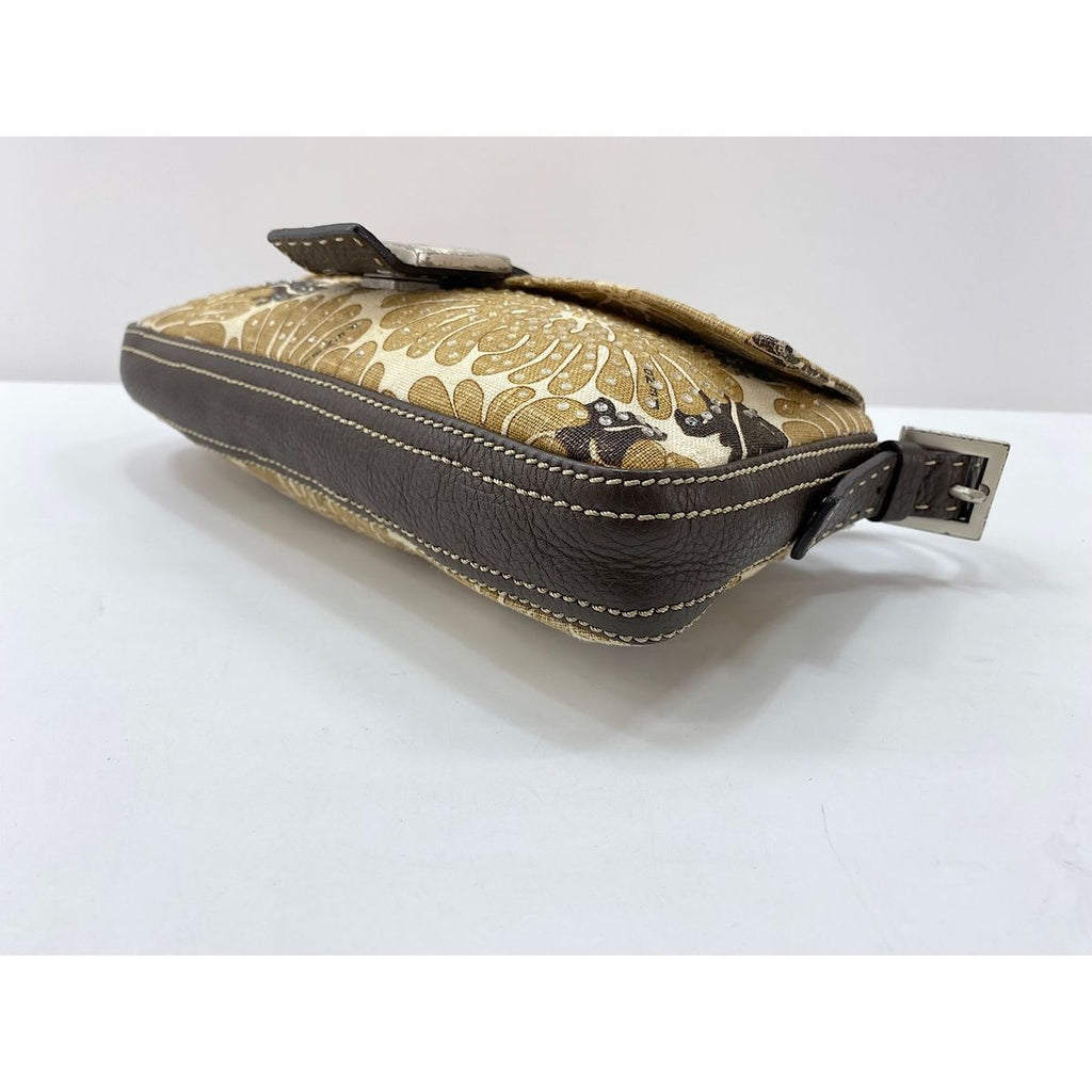 Fendi Shoulder Bag Canvas Mamma Bucket — view 6