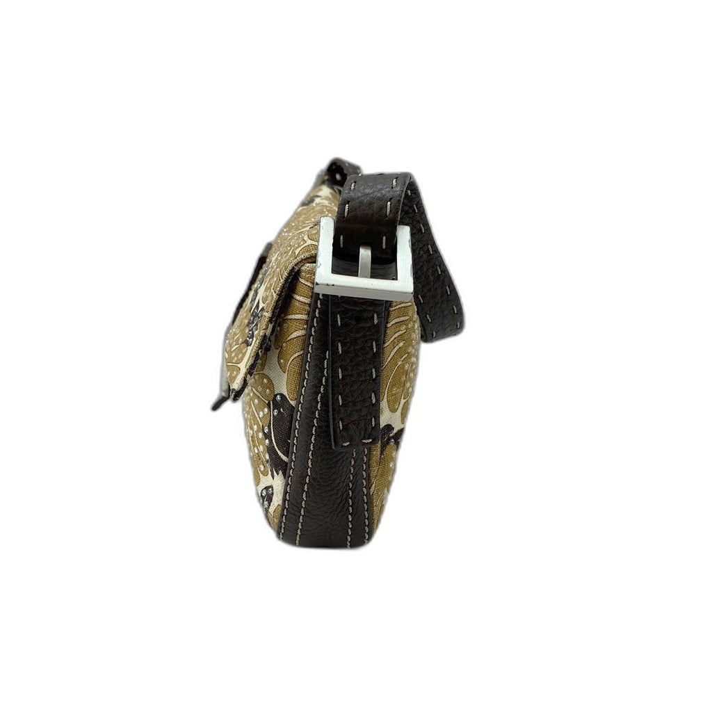 Fendi Shoulder Bag Canvas Mamma Bucket — view 2