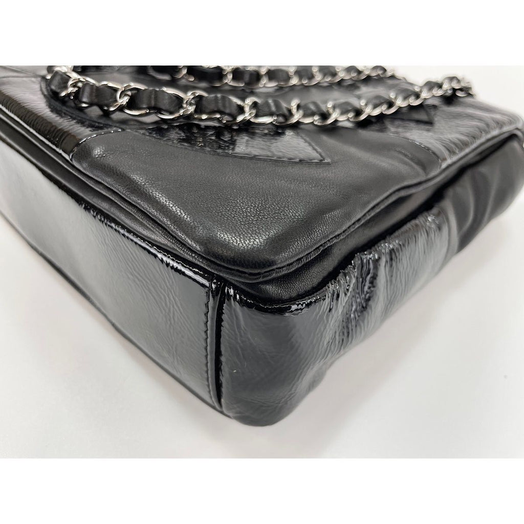 Chanel Shoulder Bag Lambskin Patchwork CC Logo — view 7