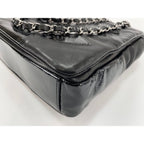 Chanel Shoulder Bag Lambskin Patchwork CC Logo — view 7