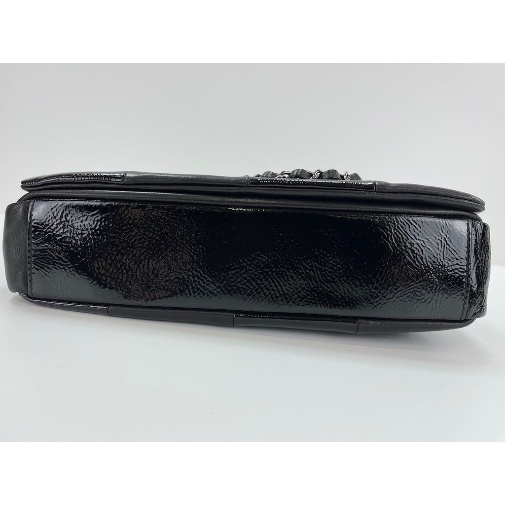 Chanel Shoulder Bag Lambskin Patchwork CC Logo — view 8