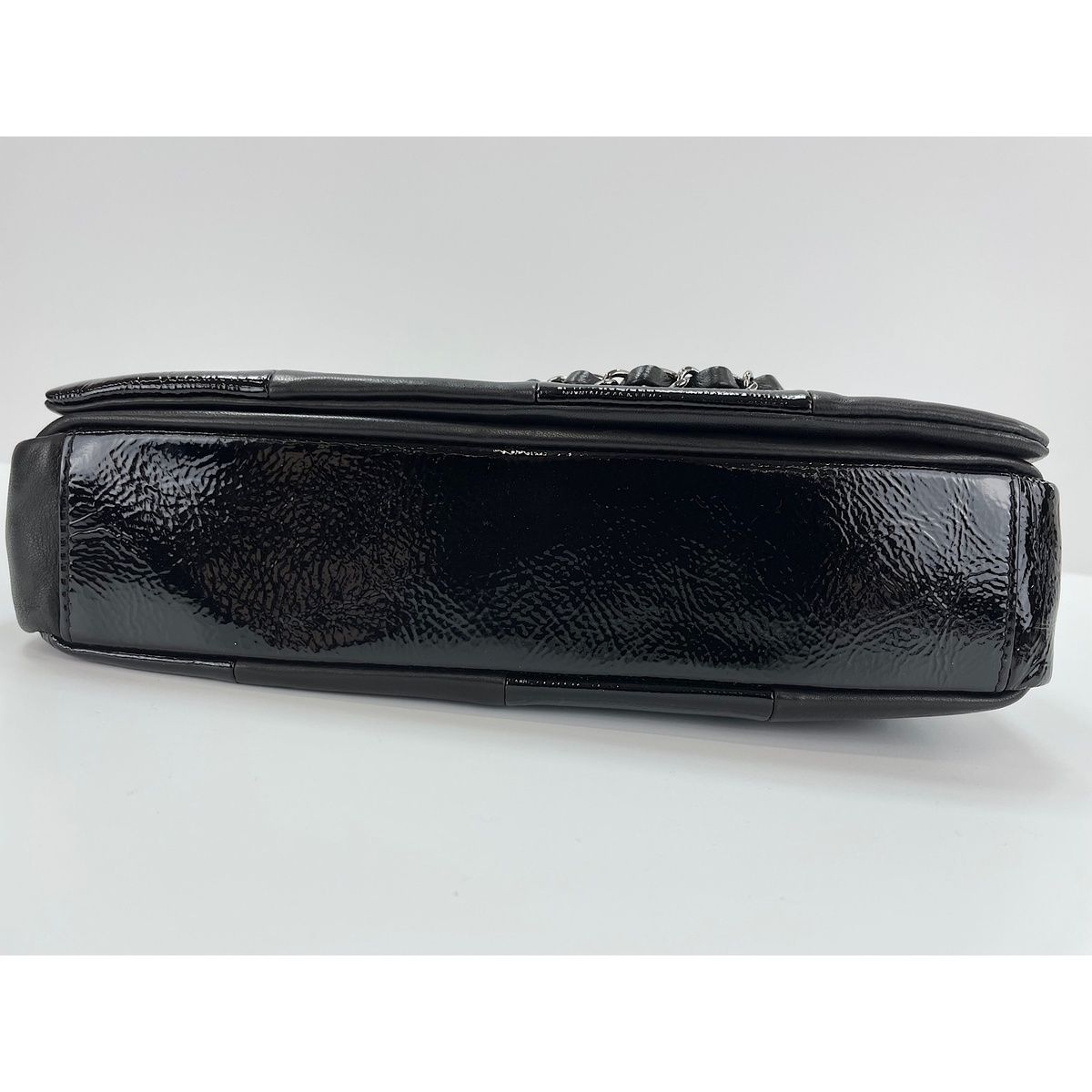 Chanel Shoulder Bag Lambskin Patchwork CC Logo — view 8