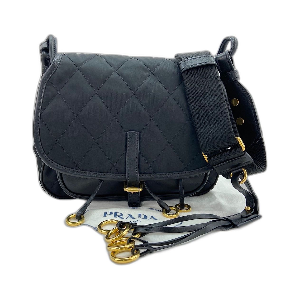 Prada Shoulder Bag Col Quilted