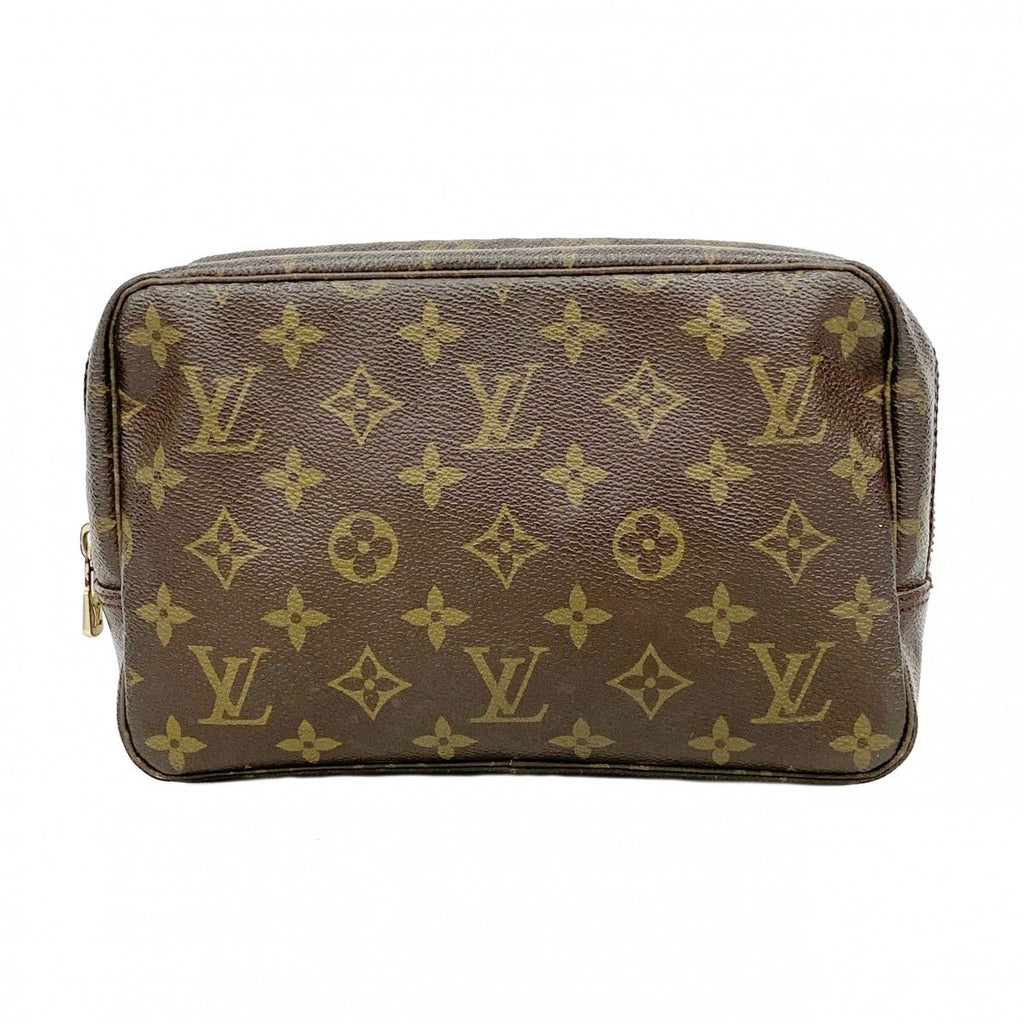 Louis Vuitton Pouch Monogram Trousse Toilette 23 Brown