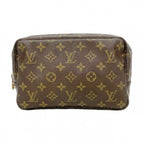 Louis Vuitton Pouch Monogram Trousse Toilette 23 Brown