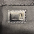 Fendi Handbag Zucchino Nylon Canvas Black Silver — view 5