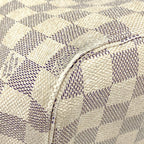 Louis Vuitton Tote Damier Azur Neverfull MM White — view 7