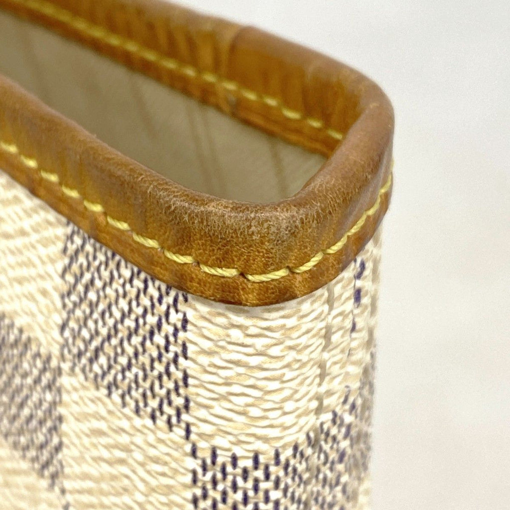 Louis Vuitton Tote Damier Azur Neverfull MM White — view 8