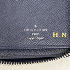 Louis Vuitton Wallet Epi Zippy Vertical Blue Marine — view 4