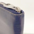 Louis Vuitton Wallet Epi Zippy Vertical Blue Marine — view 5