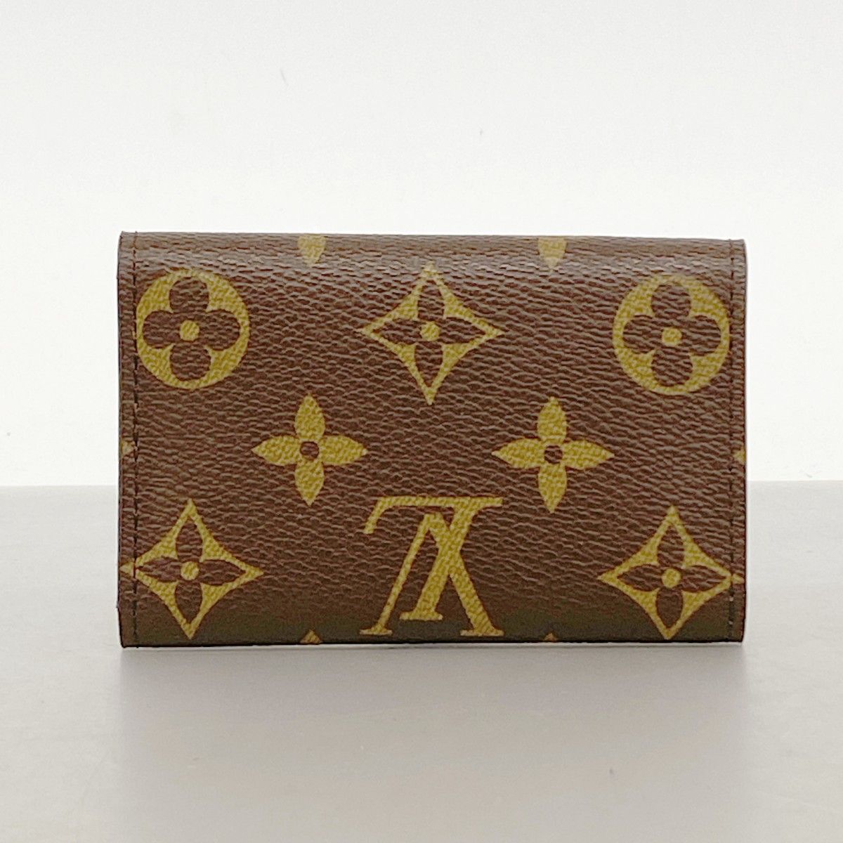 Louis Vuitton Key Case Monogram Multicles 6 Brown Key Holder — view 8