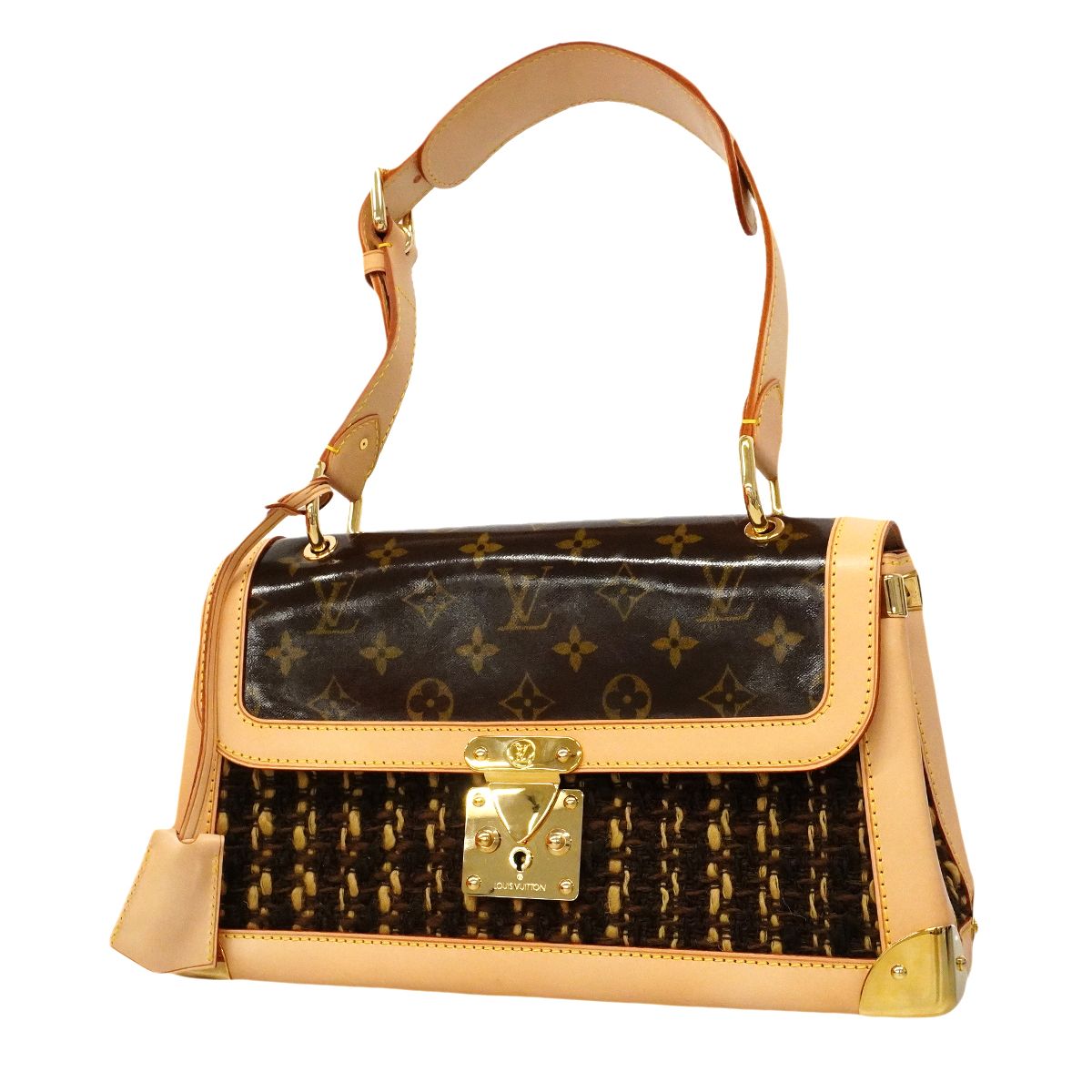 Louis Vuitton Shoulder Bag Monogram Twidy Brown