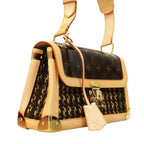 Louis Vuitton Shoulder Bag Monogram Twidy Brown — view 2