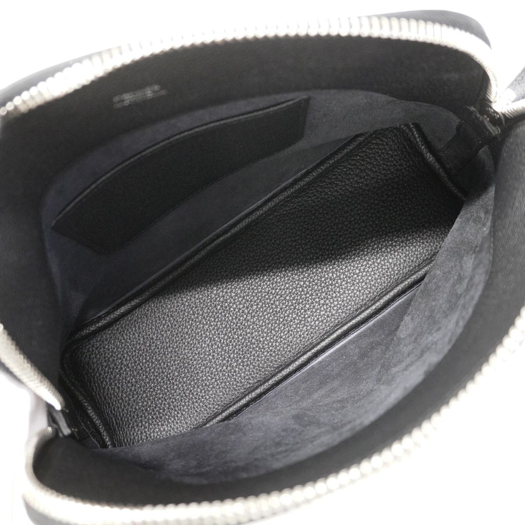 Hermes Shoulder Bag Bolide Messenger Togo Black Silver — view 4