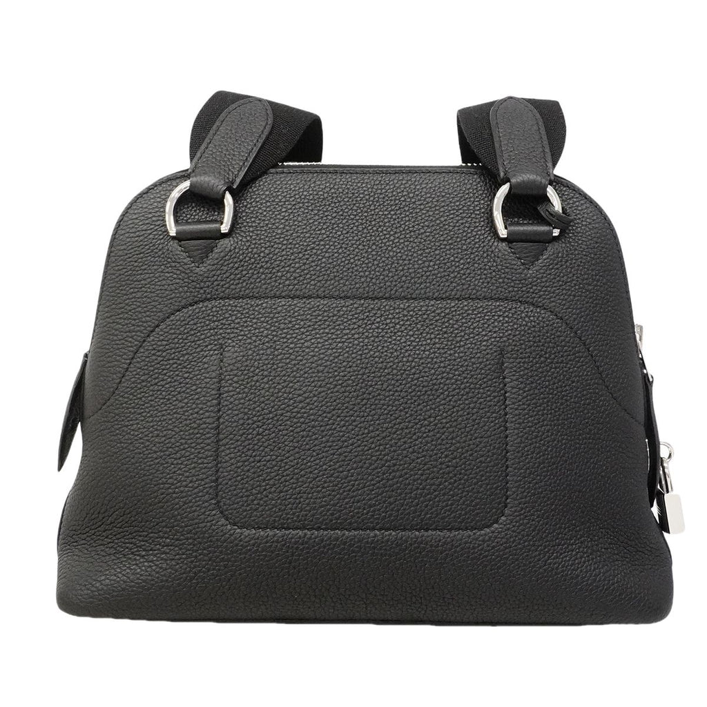 Hermes Shoulder Bag Bolide Messenger Togo Black Silver — view 7
