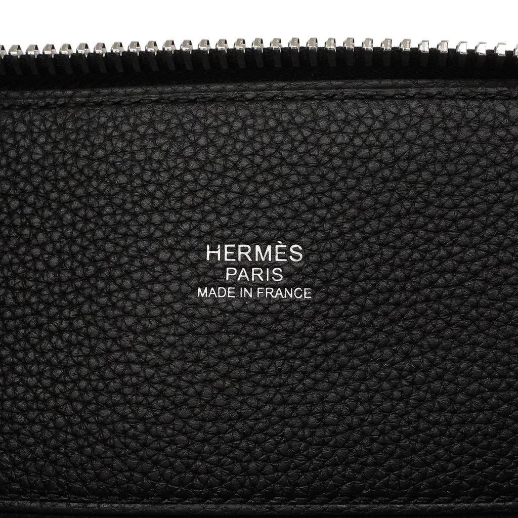 Hermes Shoulder Bag Bolide Messenger Togo Black Silver — view 5