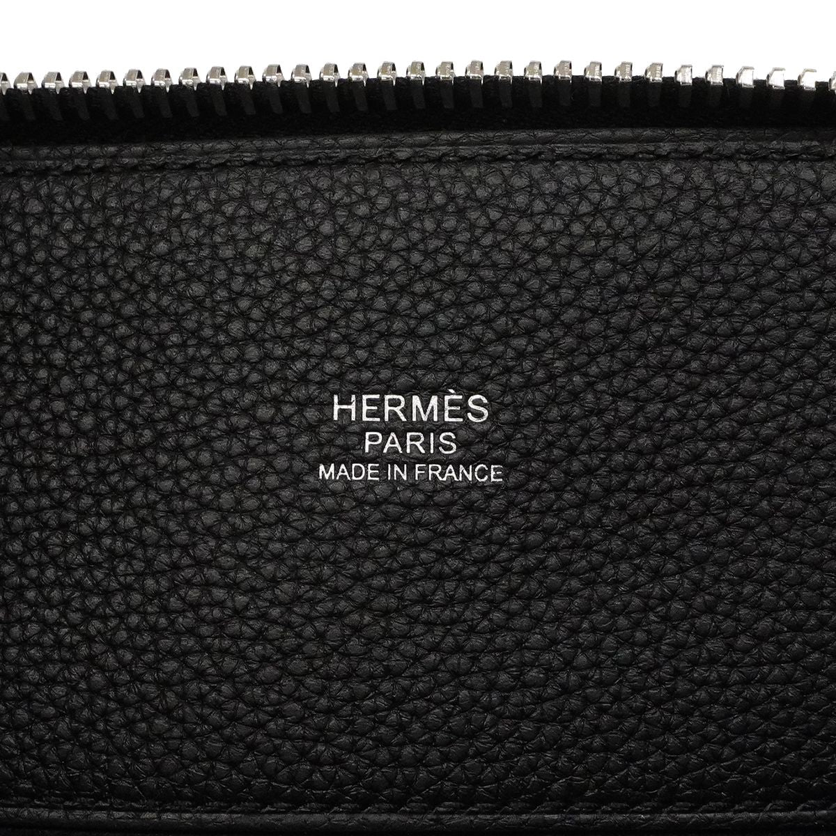 Hermes Shoulder Bag Bolide Messenger Togo Black Silver — view 5