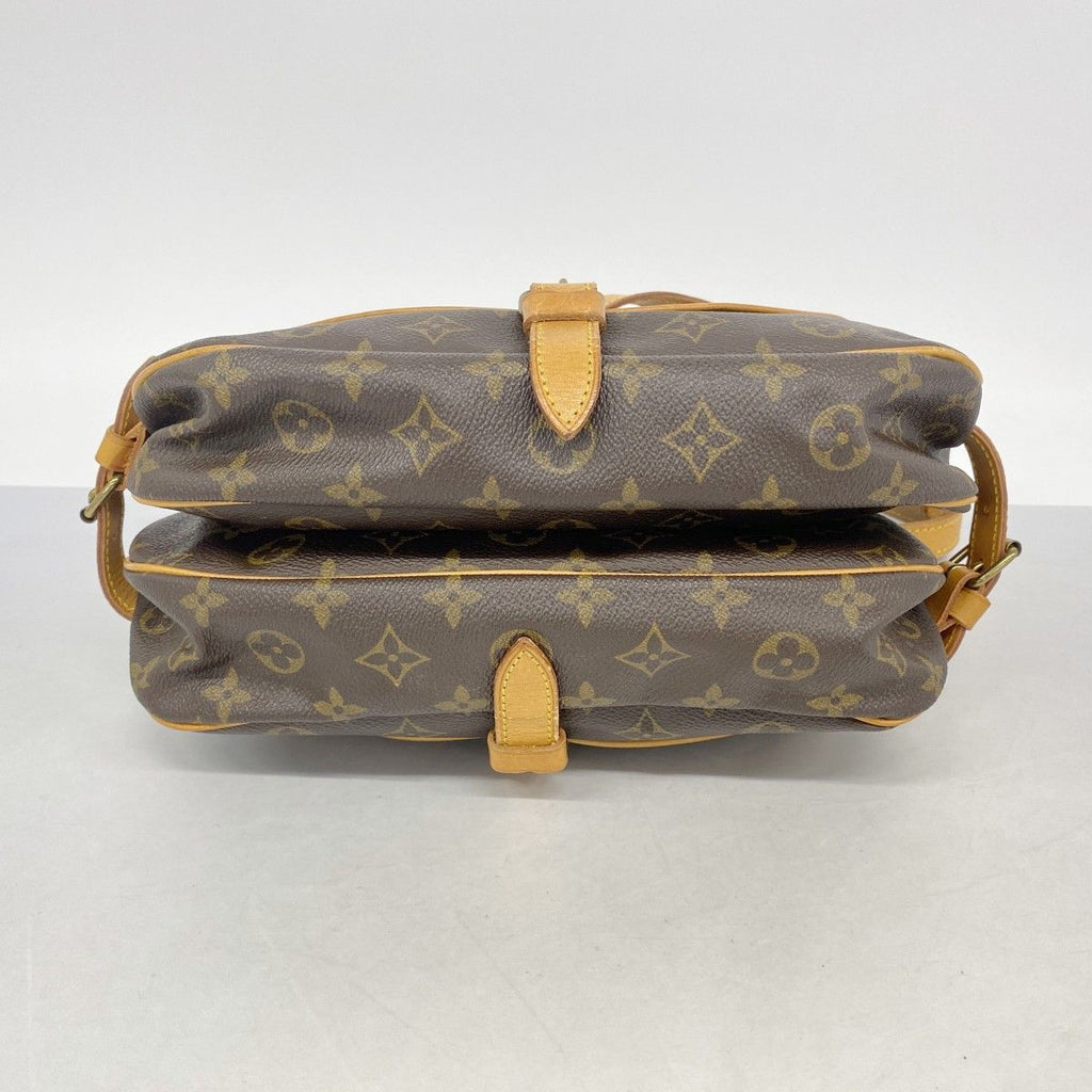 Louis Vuitton Shoulder Bag Monogram Saumur 30 Brown — view 3