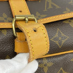 Louis Vuitton Shoulder Bag Monogram Saumur 30 Brown — view 7