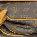Louis Vuitton Shoulder Bag Monogram Saumur 30 Brown — view 8