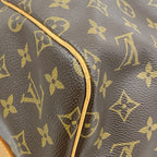 Louis Vuitton Boston Bag Monogram Keepall Bandouliere 55 Brown — view 6