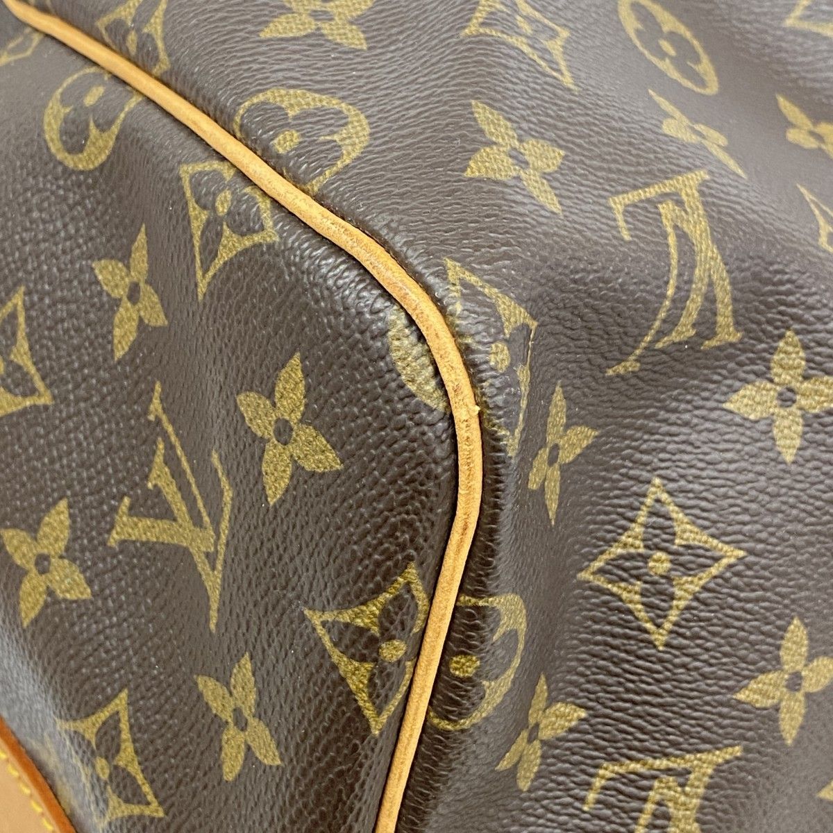 Louis Vuitton Boston Bag Monogram Keepall Bandouliere 55 Brown — view 6