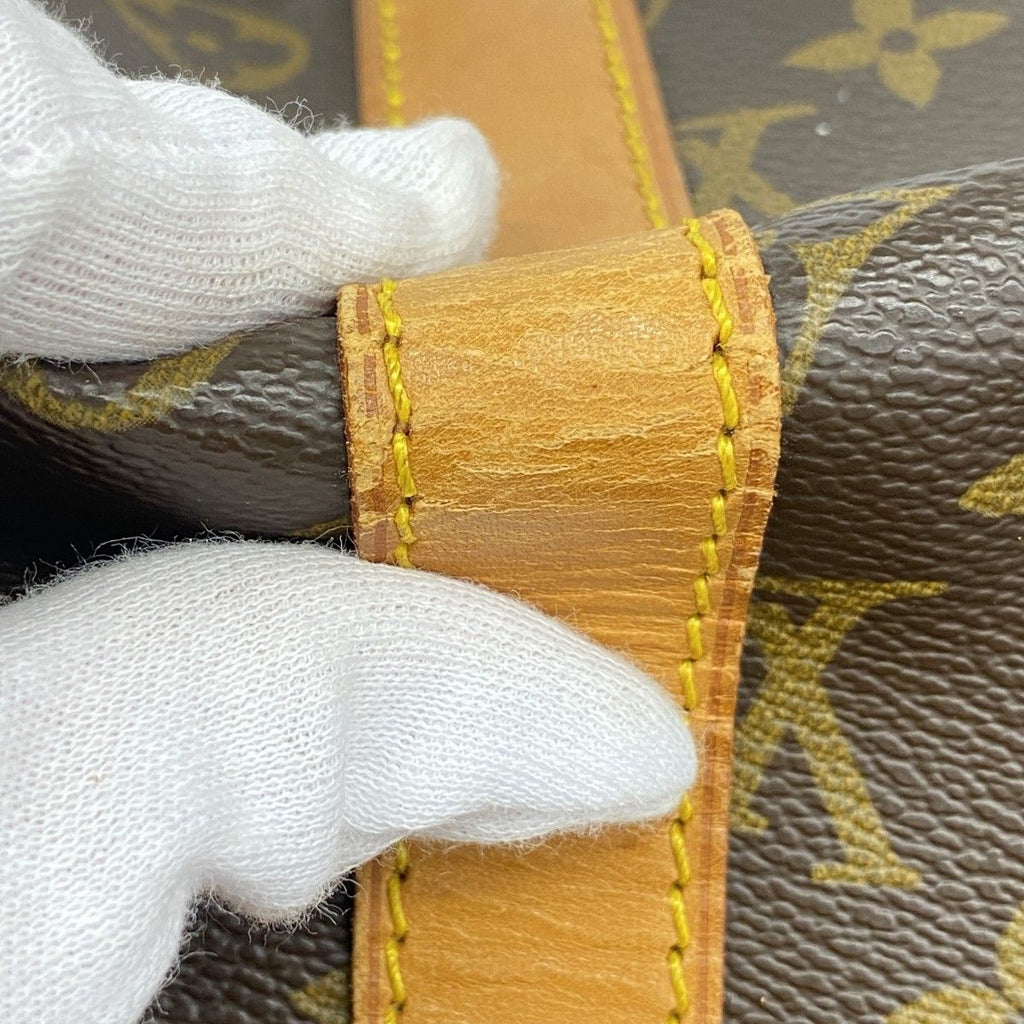 Louis Vuitton Boston Bag Monogram Keepall Bandouliere 55 Brown — view 7