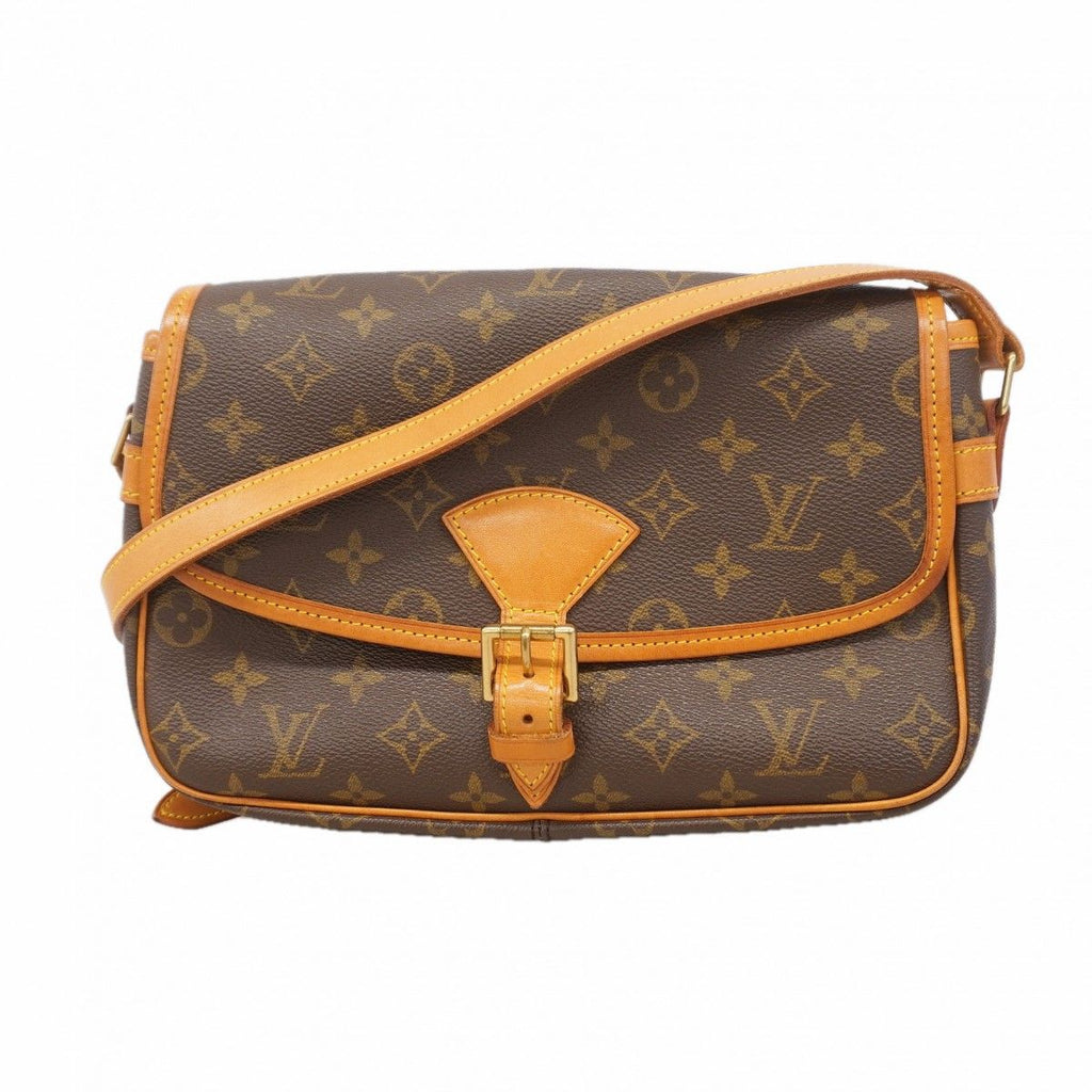 Louis Vuitton Shoulder Bag Monogram Sologne Brown