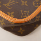 Louis Vuitton Shoulder Bag Monogram Sologne Brown — view 7