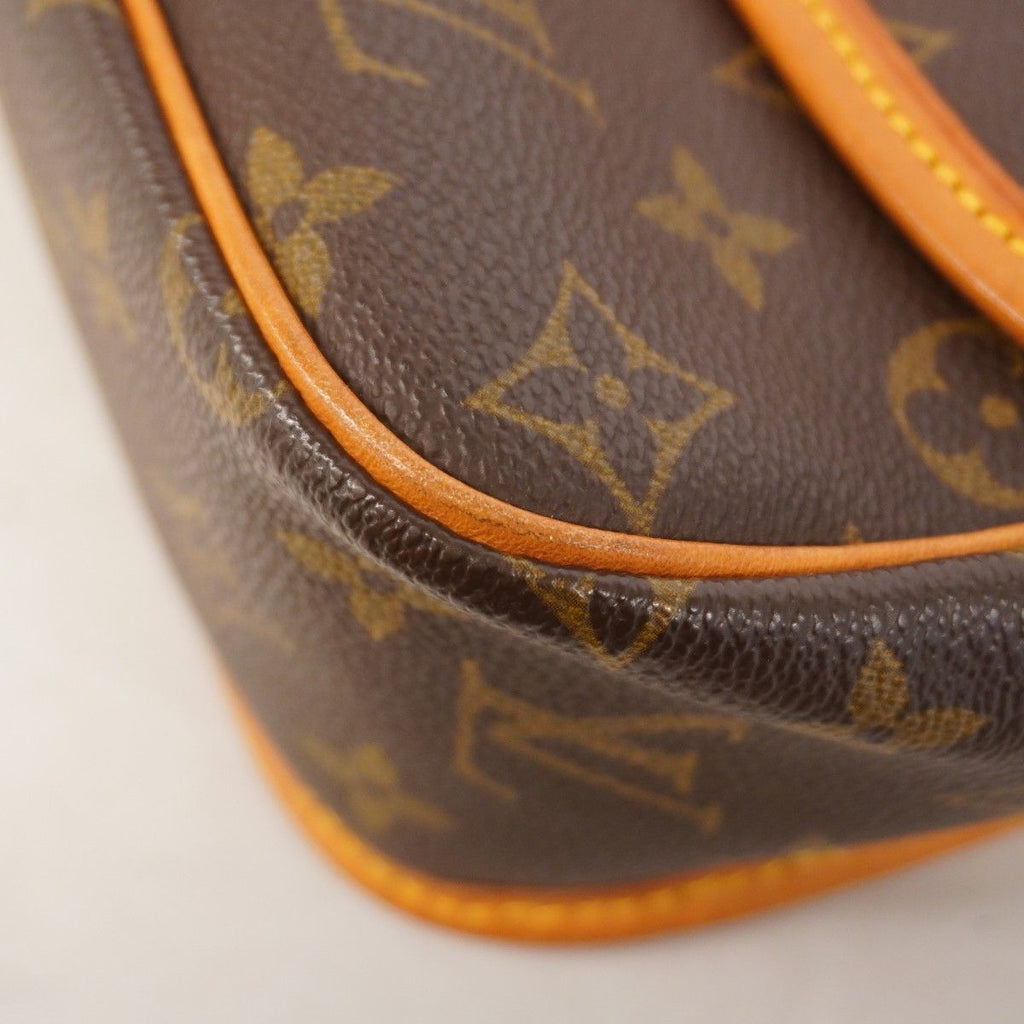 Louis Vuitton Shoulder Bag Monogram Sologne Brown — view 8