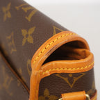 Louis Vuitton Shoulder Bag Monogram Sologne Brown — view 6