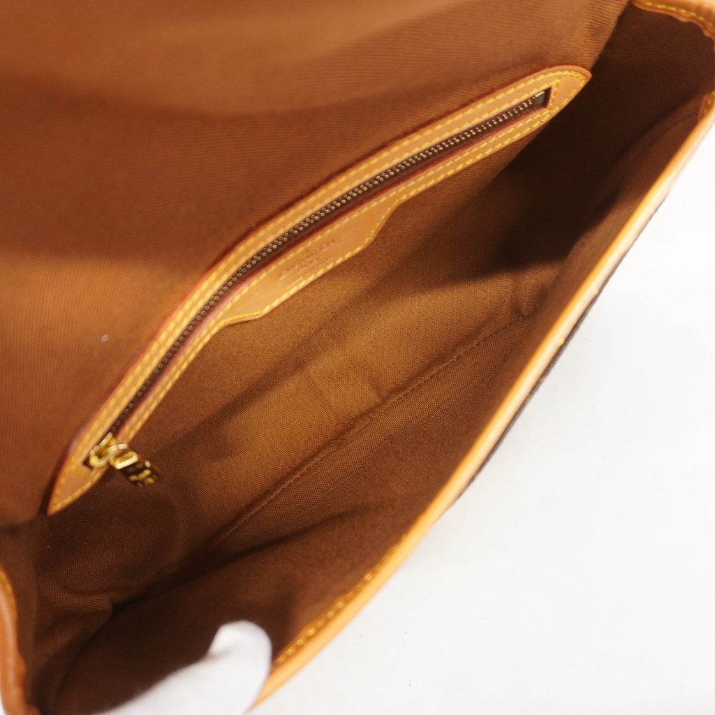 Louis Vuitton Shoulder Bag Monogram Sologne Brown — view 4