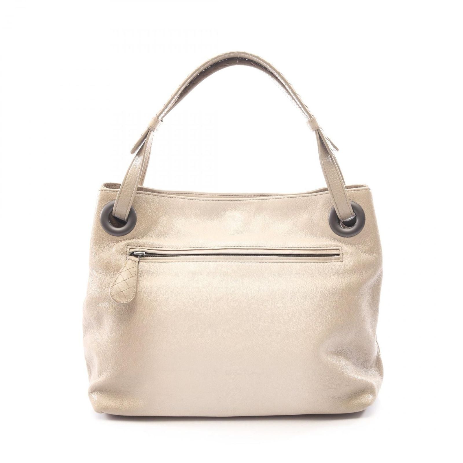 Bottega Veneta Tote Intrecciato Beige Ivory Leather