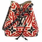 Louis Vuitton Shoulder Bag Monogram Giant Neo Noe Cream Rouge