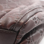 Gucci Shoulder Bag Abbey Guccissima Dark Brown Leather — view 7