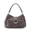 Gucci Shoulder Bag Abbey Guccissima Dark Brown Leather