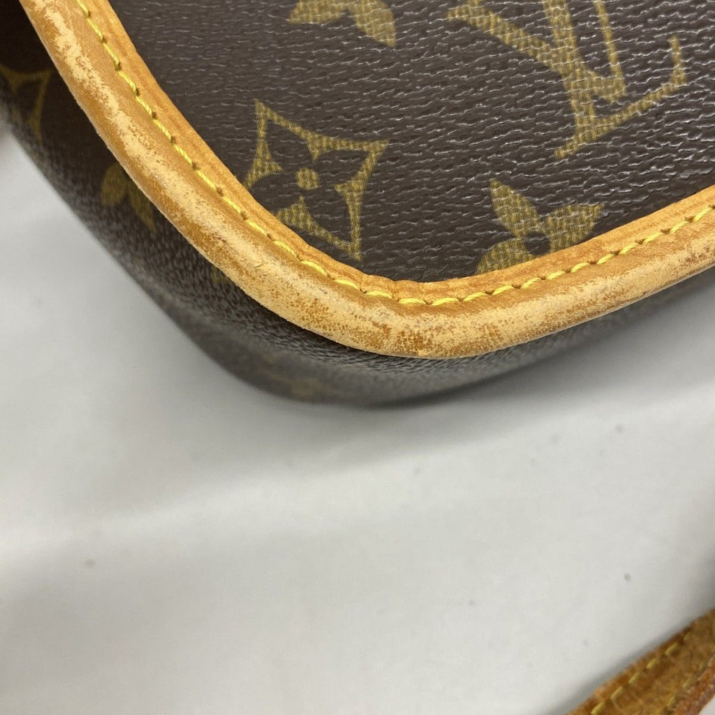 Louis Vuitton Shoulder Bag Monogram Sologne Brown — view 7