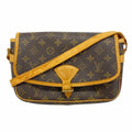 Louis Vuitton Shoulder Bag Monogram Sologne Brown