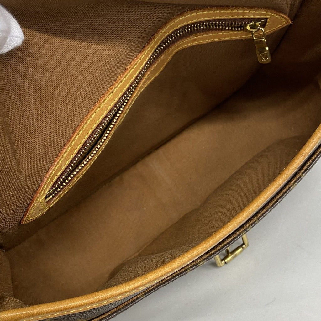 Louis Vuitton Shoulder Bag Monogram Sologne Brown — view 4