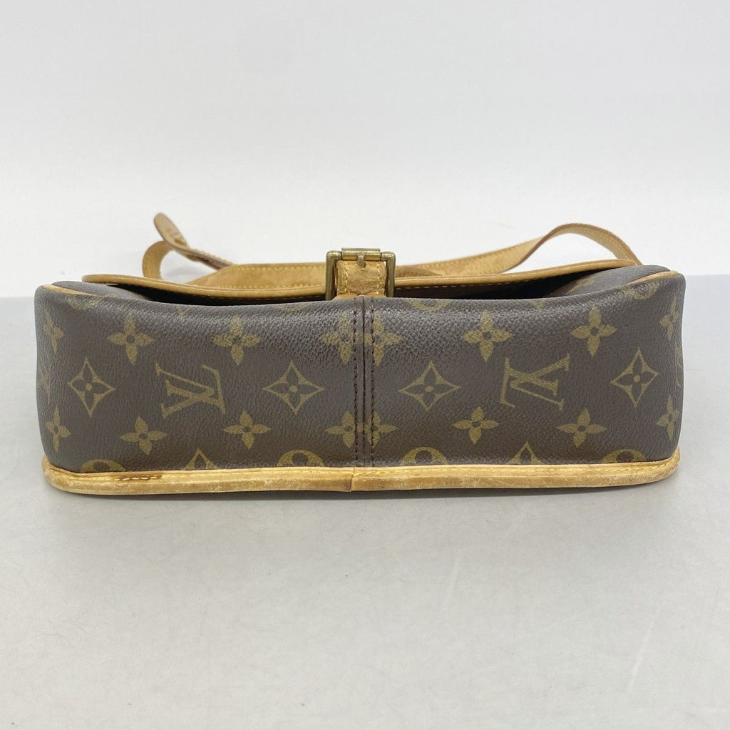 Louis Vuitton Shoulder Bag Monogram Sologne Brown — view 3