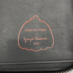 Louis Vuitton Wallet Monogram Empreinte Zippy Vertical LV YK Yayoi Kusama Noir — view 4