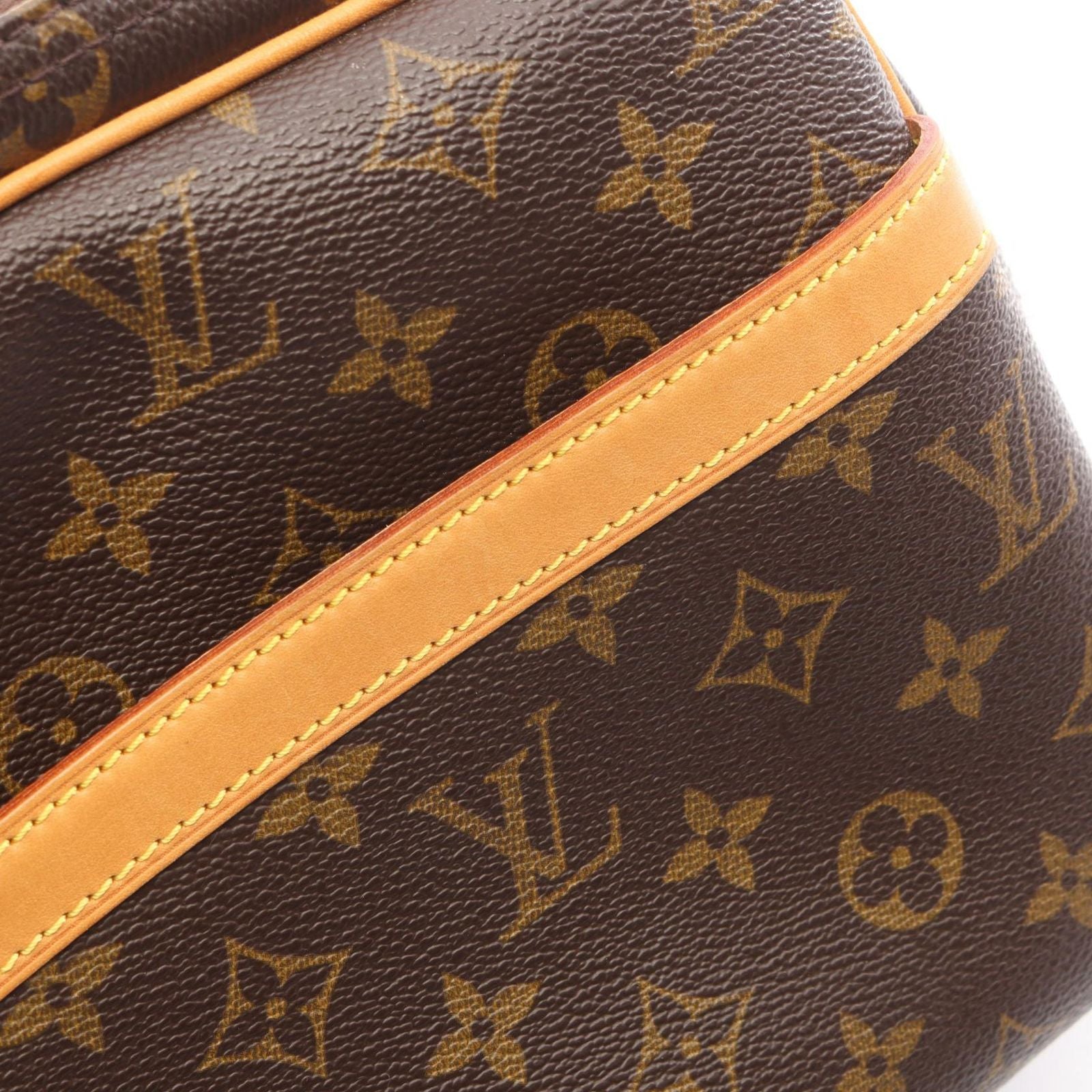 Louis Vuitton Shoulder Bag Reporter PM Monogram Canvas Leather — view 6