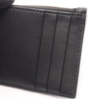 Bottega Veneta Coin Case Cassette Card Black Leather Maxi Intrecciato Fastener — view 7