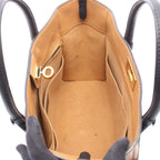 Louis Vuitton Handbag on My Side MM Monogram Noir Leather Canvas — view 3